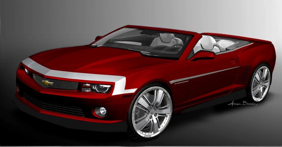 Chevrolet Camaro Red Zone Convertible Concept '2011